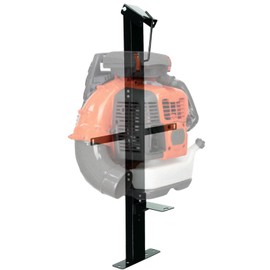 Heavy-Duty Backpack Leaf Blower Rack for Trailers | Leaf Blower Rack Holder Compatible with Stihl | Adjustable Leaf Blower Backpack Storage Holder for 22''-26'' Blowers | Enclosed Trailer Accessories