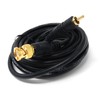 DRUT 5m BNC to RCA Phono Plug CCTV Cameras Coax
