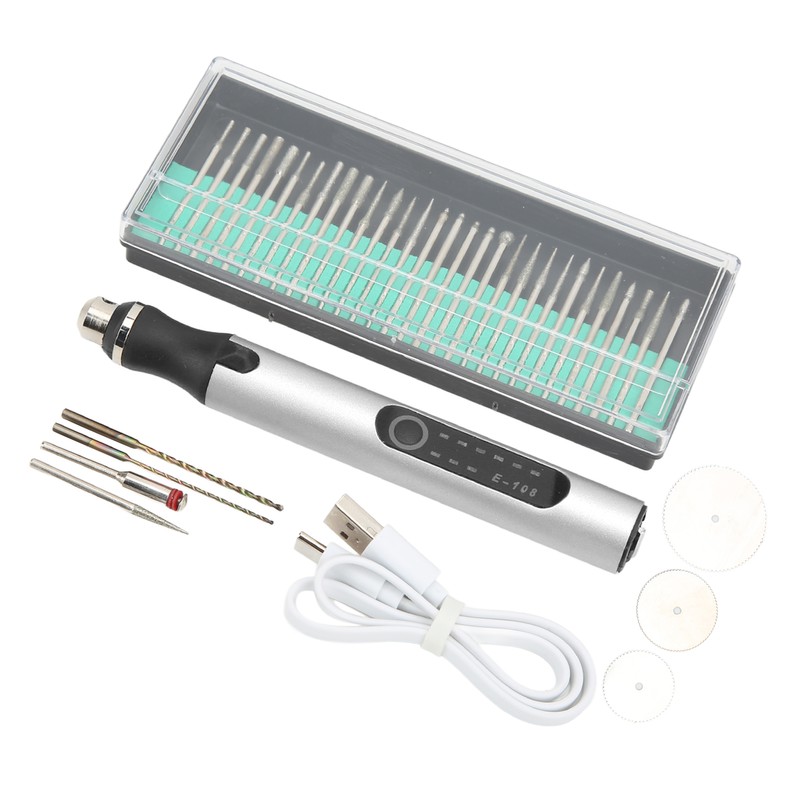 Engraving Pen Portable Wireless Charging 3 Speed DIY Drilling Cutting