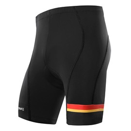 Nooyme Men's Cycling Shorts with Seat Padding, 3D Cycling Shorts, Quick-Drying & Elastic Cycling Shorts, Improved Elasticity and Air Permeability, Men's Cycling Shorts, German tour, xl