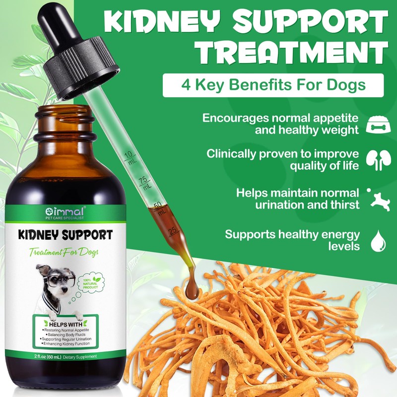 Kidney Support for Dogs - Kidney Support Supplement, Supports Immune,