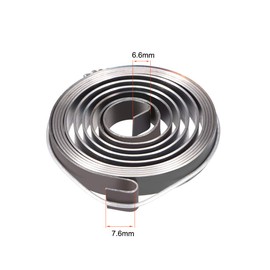 sourcing map Drill Spring Coils Return Spring Return Spring Accessories 1540 mm 54 x 8 x 0.8 mm