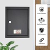 Through The Wall Drop Box with Combination Lock, 16.5" x