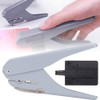Zerodis Single Hole Punch Mushroom Hole with Ruler for Notebook
