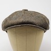 Borges & Scott Lomond Newsboy Flat Cap, Harris Tweed, 100%