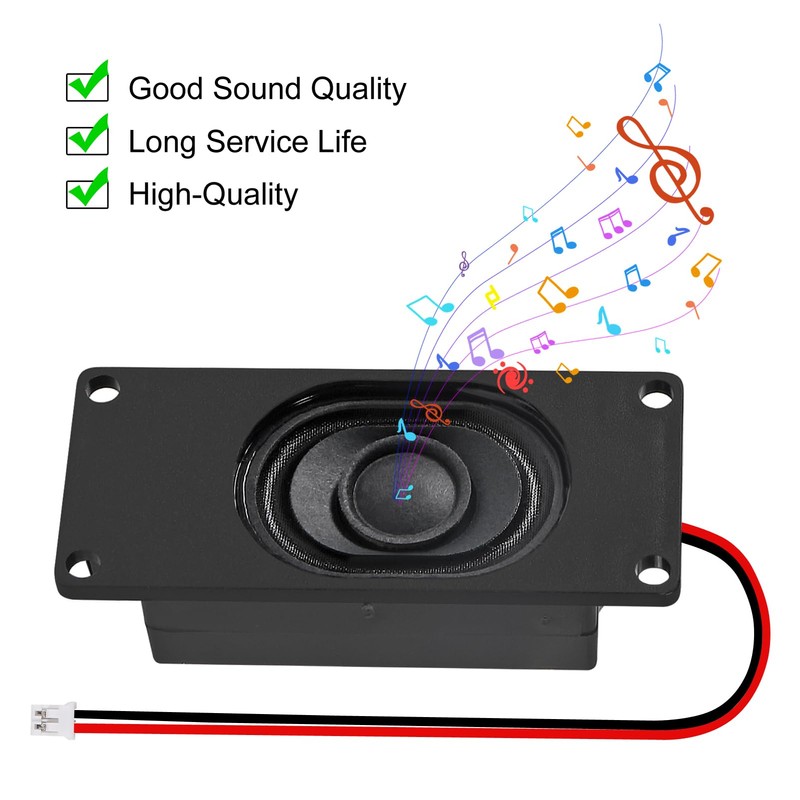 AITIAO 6pcs Speaker 3 Watt 8 Ohm Mini Speaker 8ohm