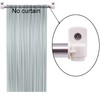 YYST Type A 16" to 39.5" Swivel End Curtain Window