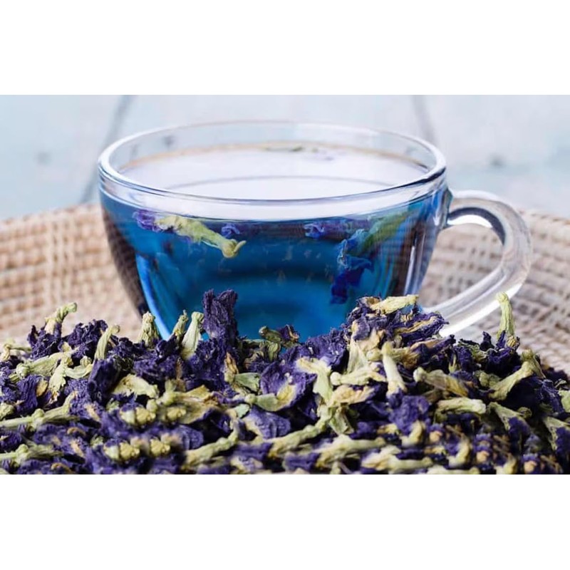 Pure Blue Flower Tea Rich in Antioxidants, Caffeine Free (25