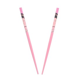 Wooden Animal Print Hair Sticks for Women - Orange