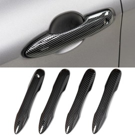 Zacxoxsr - Protector de manija de puerta de coche sin calcomanía compatible con Toyota 2018 2019 2020 2021 2022 2023 2024 2025 Camry 2019-2024 Corolla 2019-2022 Avalon 2016-2022 Prius 2020--Accesorios