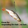 FishTrip Catfish Hooks Big River Hooks, 50pcs Live Cut Bait