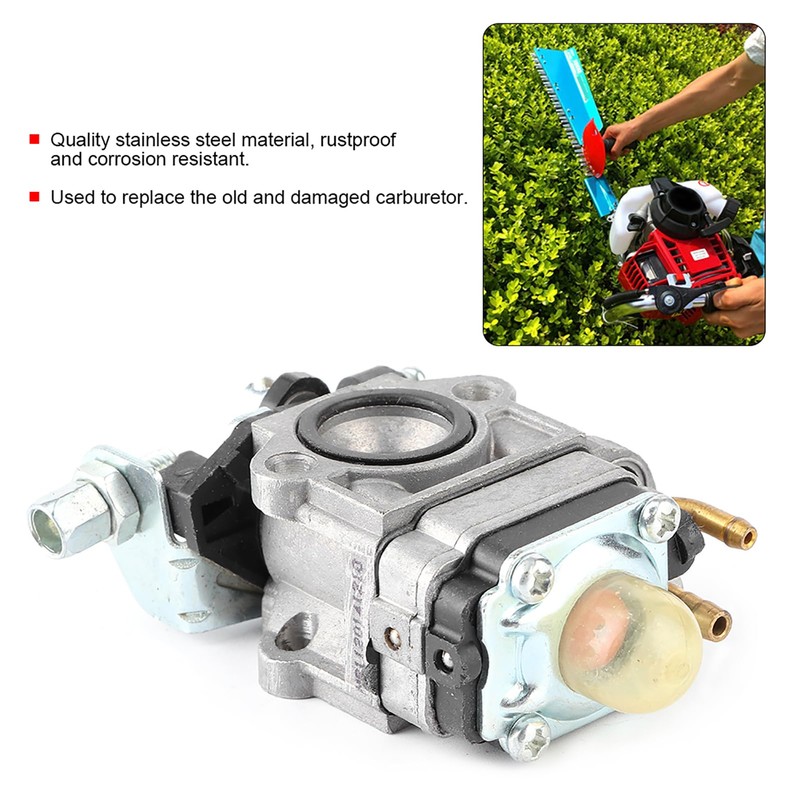 MUNEFE Motorized Bike Carburetor, Hedge Trimmer Carburetor Replacement Parts, 2