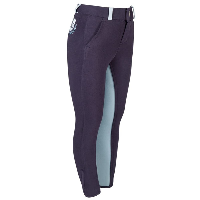 PFIFF 101249 children's breeches Elisa, fabric seat, trendy bicoloured look