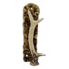 Ebros Set of 2 Western Rustic Deer Antlers Door Pull