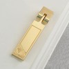 HIZEFSOO 4Pack Pendant Handle Engraved Sea Wave Non Slip Cabinet