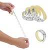 150CM Adhesive Measuring Tape, Double Scale Stick on Workbench Ruler
