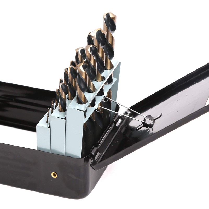 Left Hand Drill Bit Set, 15 Piece | M2 HSS
