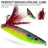 FOLANDO S‑Shaped Metal Spoon Lure 7.5cm 17g with Blood Groove