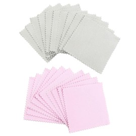 AIRTILY 20 Schmuckreinigungsstoffe, Weiches Tischtuch, Schmuckwartungswerkzeuge, Schmuckreinigungswerkzeuge, Schmuckzubehör.
