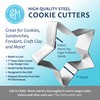 R&M Excavator 4" Cookie Cutter Stainless Steel