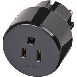 Set of 4 Brennenstuhl USA/J Travel Adaptor with Earthing Contact (15 A, 250 V)