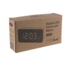 Green Blue GB397 Digital Alarm Clock with Thermometer, 2 Alarms/Snooze