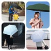 FANSEZQ Sun Umbrella, Mini Travel Umbrella With Case Small Compact