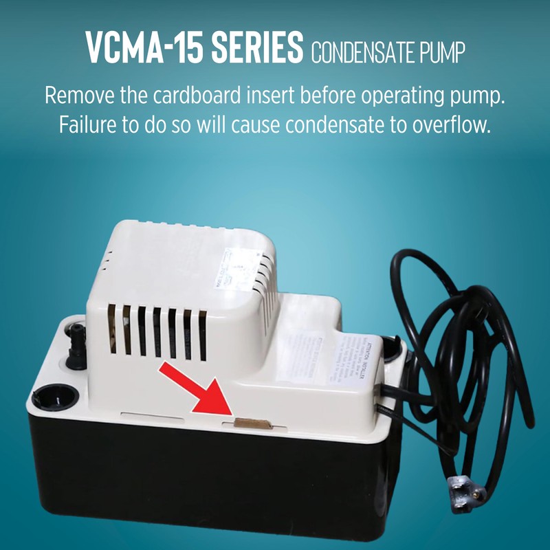 Little Giant VCMA-15ULS 115 Volt, 65 GPH, 1/50 HP Automatic