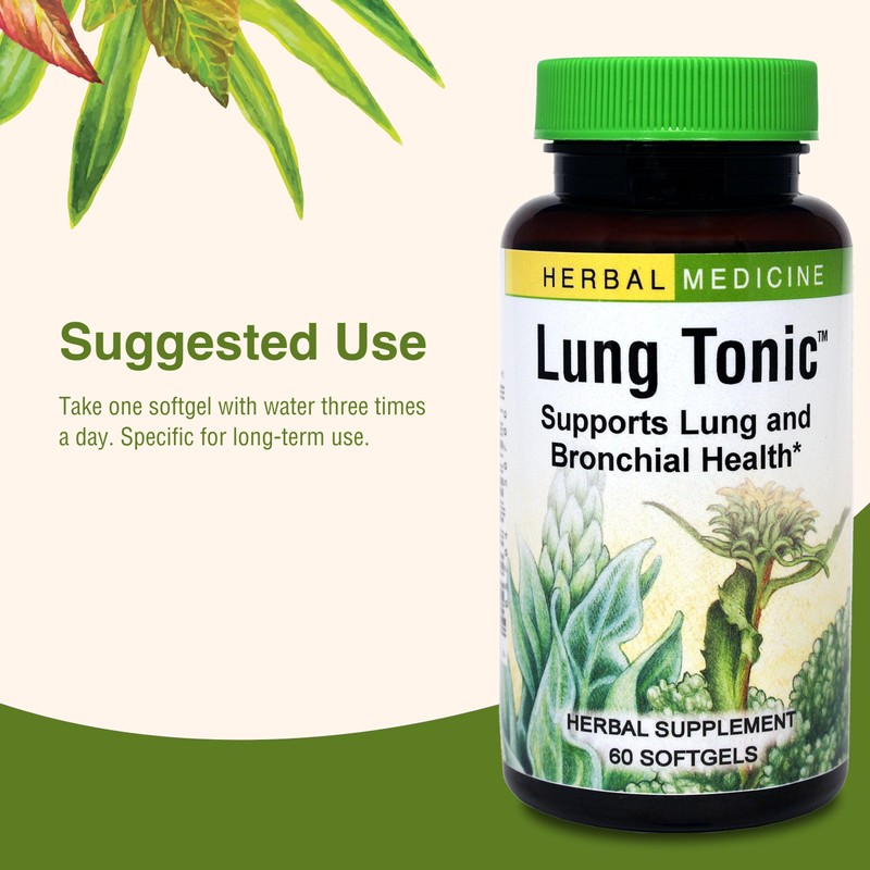 Herbs Etc. Lung Tonic - Lung Supplement for Bronchial Support