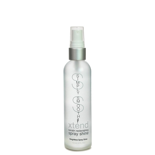 Simply Smooth Spray Shine Weightless Finishing Spray For Brilliant Shine Enhance Color & Highlights Eliminate Frizz, Control Humidity, Provide Heat Protection & Create Soft & Smooth Hair 4 Oz
