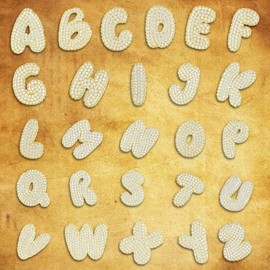 IMEGILO Bubble Letter Necklace Gold Initial Necklace Bubble Necklace Letter Letter Necklace 18k Gold Plated With Diamonds Initial Necklaces For Women (Initial Pendant Necklace-C)