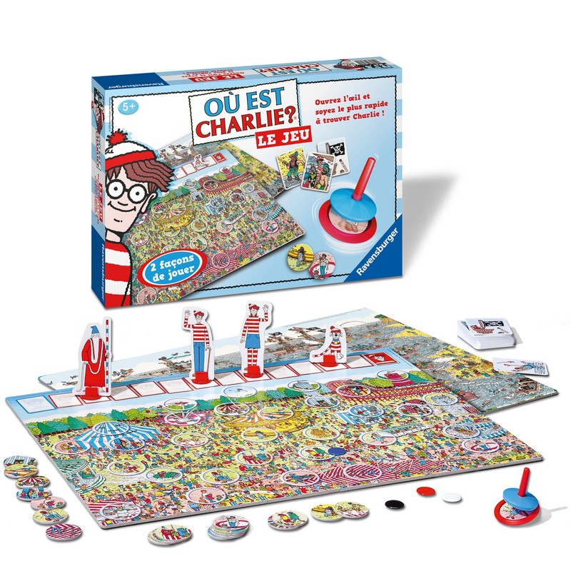 Ravensburger – 26569 – Party Game Where Is Charlie?