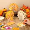 Blueweenly 24 Set Thanksgiving Turkey Craft Kits for Kids DIY
