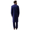 SOJANYA (Desde 1958), juego de Kurta Pathani de algodón negro
