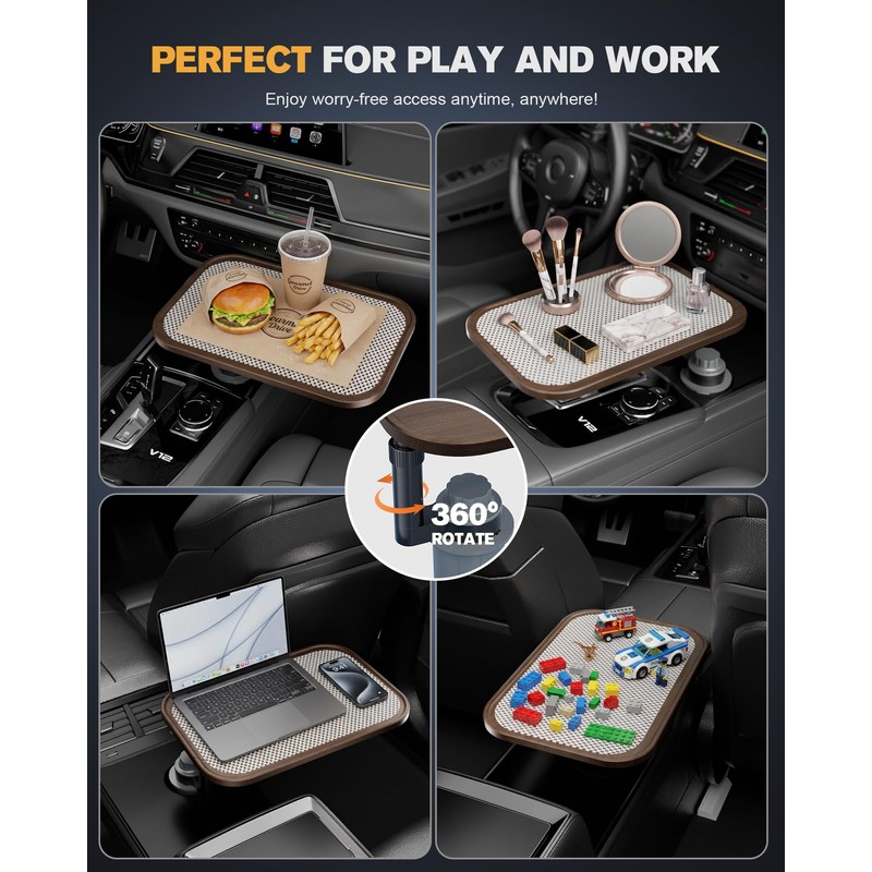 Aucoza Car Desk for Laptop, Car Table & Car Tray
