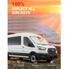 Front Windshield Sun Shade Foldable Sunshade Protector Custom Fit 2022