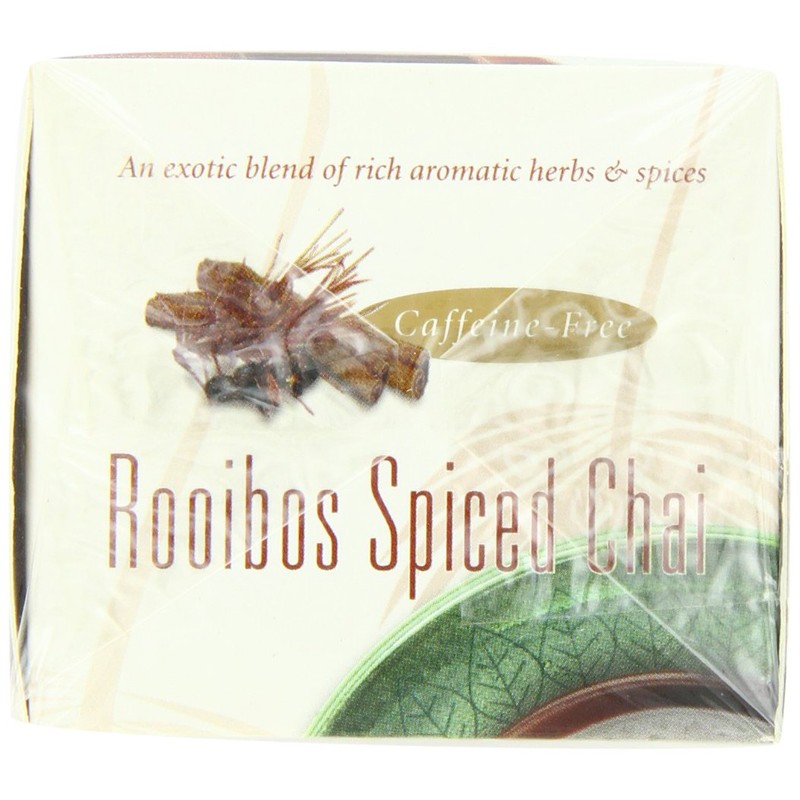 Davidson's Organics, Rooibos Spiced Chai, 25-count Tea Bags, Pack of