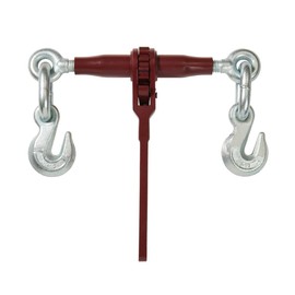 Mytee Products PRO Heavy Duty Chain Binder Ratchet Style 3/8" - 1/2" w/Grab Hooks, 15,000 lbs WLL
