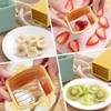 3PCS Strawberry Slicer: Fruit Slicer Cup, Strawberries Cutter Cup, Speed