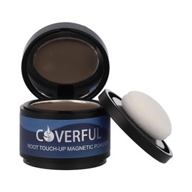 Engrosador de Cabello Rellenador de Barba Maquillaje Temporal Instantaneo Cubre Canas (Café oscuro)