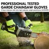 Vgo... Chainsaw Gloves 12-Layer Protection on Both Hands, Safety Foresty