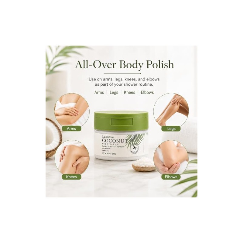 Exfoliante corporal de azúcar y esmalte con tapa abatible (8.11