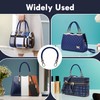 Mture Pack of 2 40 cm Leather Bag Handles with