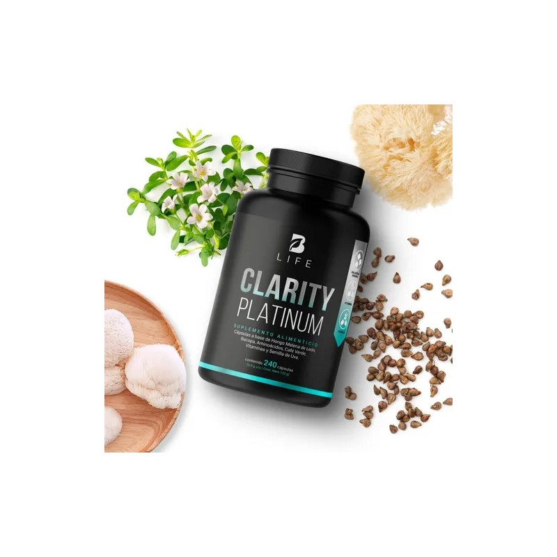 B-Life Clarity Platinum | Nootrópico Natural para Memoria y Enfoque