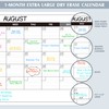 Lemome Home Large Dry Erase Calendar for Wall - Undated