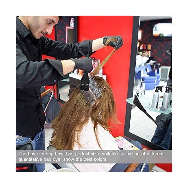 3 Pc Hair Färbungs Brush and Bowl Färbungs Equipment Professional Hair Salon Färbende Perming Tools, Mixing Bowl and Brush Hair Färbungs Gear