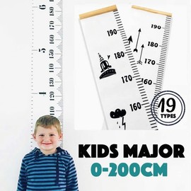 Plus Nao Height Scale, Wall Mounted Type, Height Measurement, Growth Recording, Kids Measures, Movable, From Baby to Adult, From 0 to 78.7 inches (0 to 200 cm), Scale Included, Mermaid (Green)