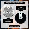 13 Tones Pitch Pipe C-C Tuner,Round Design,Rotating Mouthpiece,Easy Tuning for