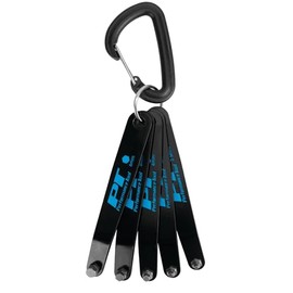 Performance Tool W86109 Metric Low Profile Offset Hex Key Wrench Tool Set for Workshops and Garages, Black, 5-Piece Set