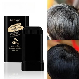 Hair dye comb Disposable,Easy to Color, Portable for Quick Touch - Ups, Covers Gray Hair, Resists Fading and Clumping:_01#BLACK